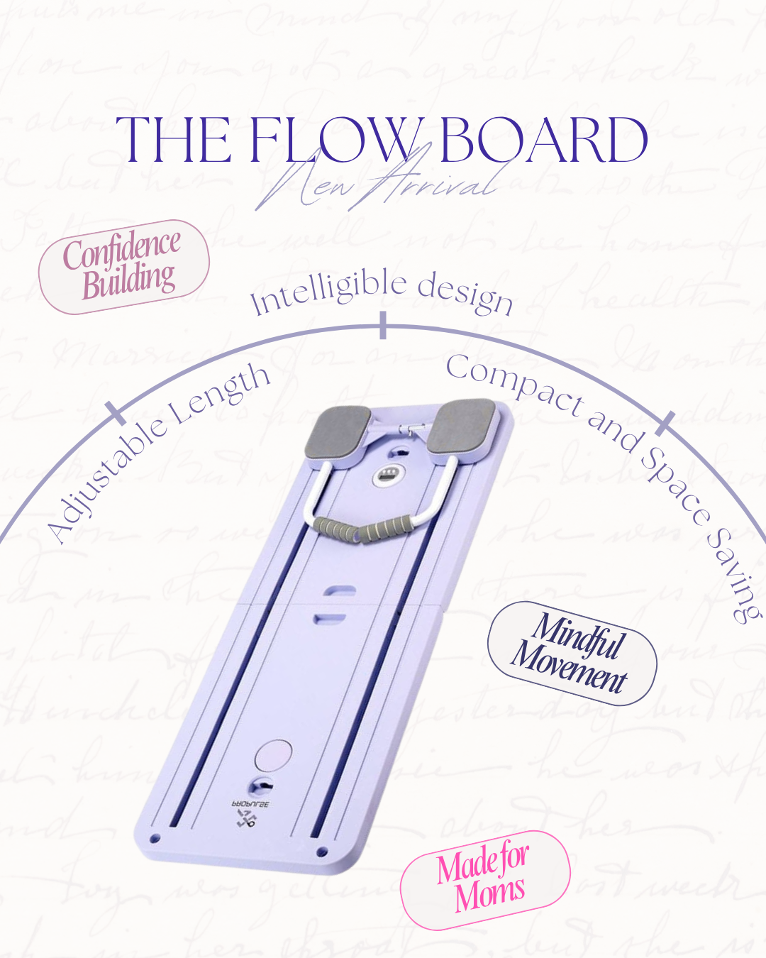 Form + Flow Pilates Board – Core & Balance Trainer