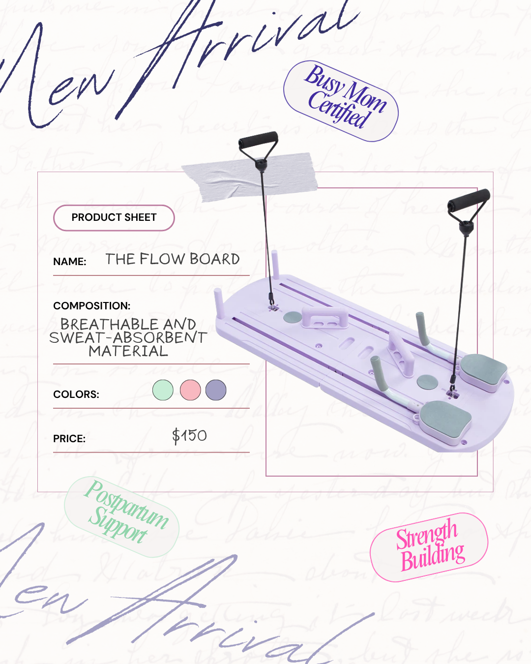 Form + Flow Pilates Board – Core & Balance Trainer